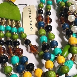 NT541 Wearable Vintage Necklaces Grab Bag or Craft Lot